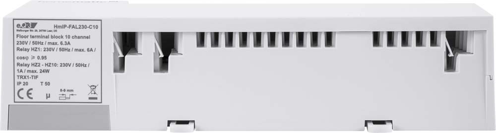 619543-7_HmIP-FHA-230V-10-fach-U_142981A0 jpg - Produktbild Ansicht unten 619543-7_HmIP-FHA-230V-10-fach-U_142981A0 jpg - Produktbild Ansicht unten